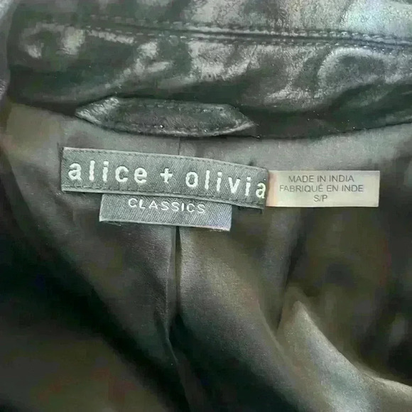 Alice + Olivia Miles Suede Jacket - Picture 8 of 9